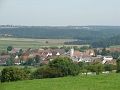 Altsteusslingen Blick zu den Lutherischen Bergen